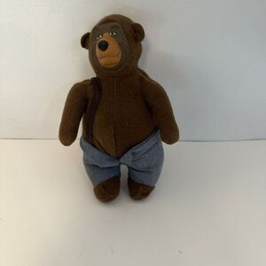 DISNEY COUNTRY BEARS JAMBOREE FRED BEDDERHEAD BEAR PLUSH DOLL McDONALD'S TOY